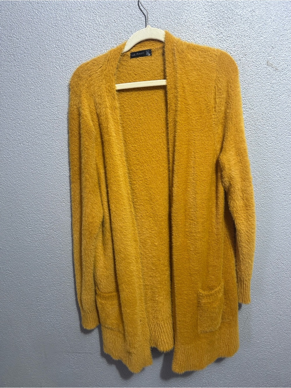 Love Scarlett open front eyelash cardigan size xl